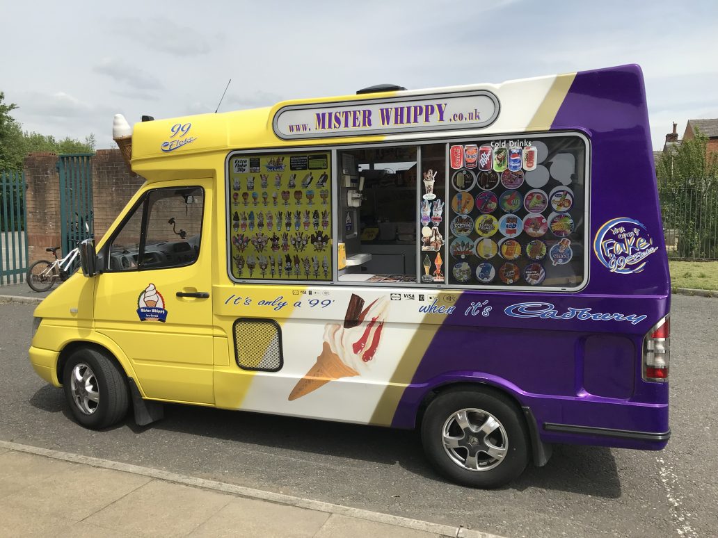 Mister Whippy - Ice cream van for hire in Manchester & surrounding areas