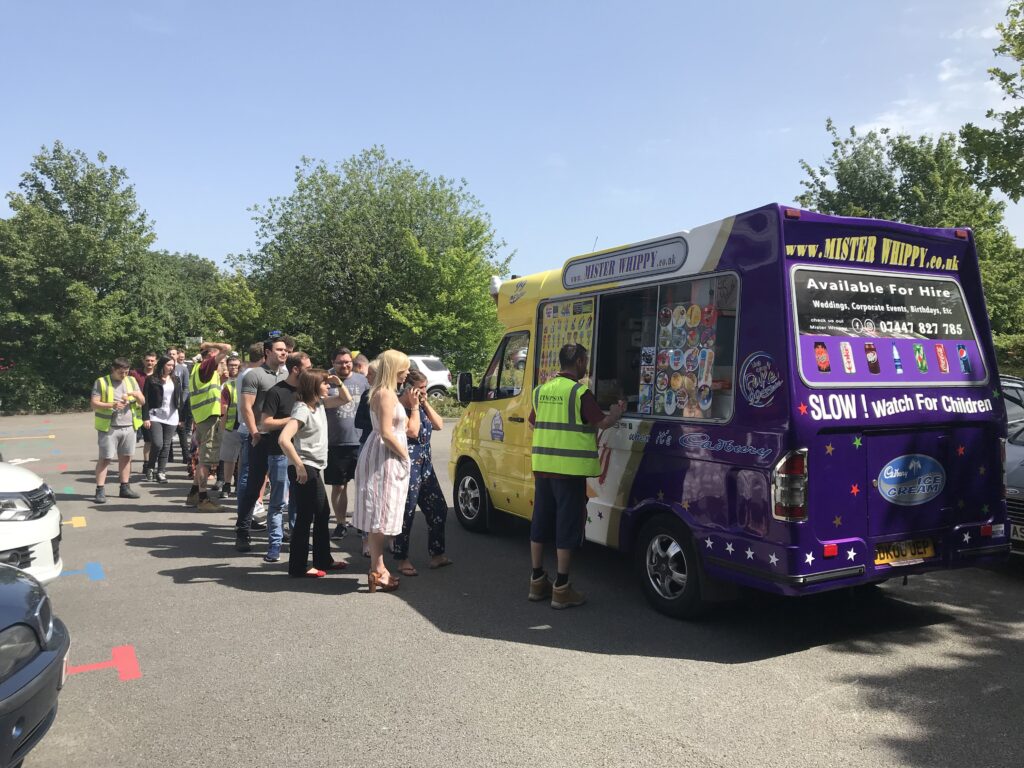 Ice Cream van for hire covering Manchester Oldham, Tameside and Derbyshire