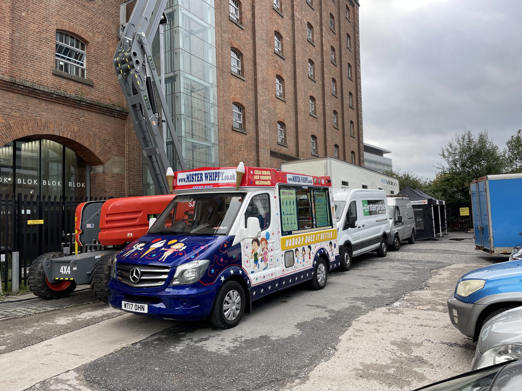 🍦Warrington Ice Cream Van Hire for TV & Film work🍧