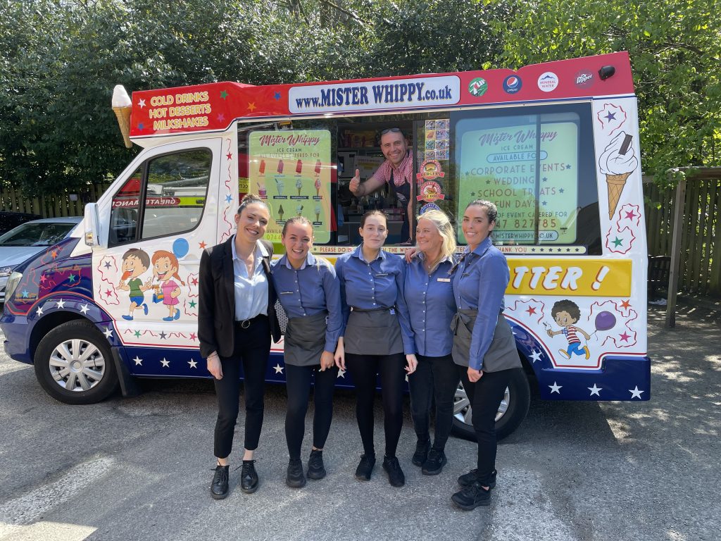 Corporate Ice Cream Van Hire from Mister Whippy